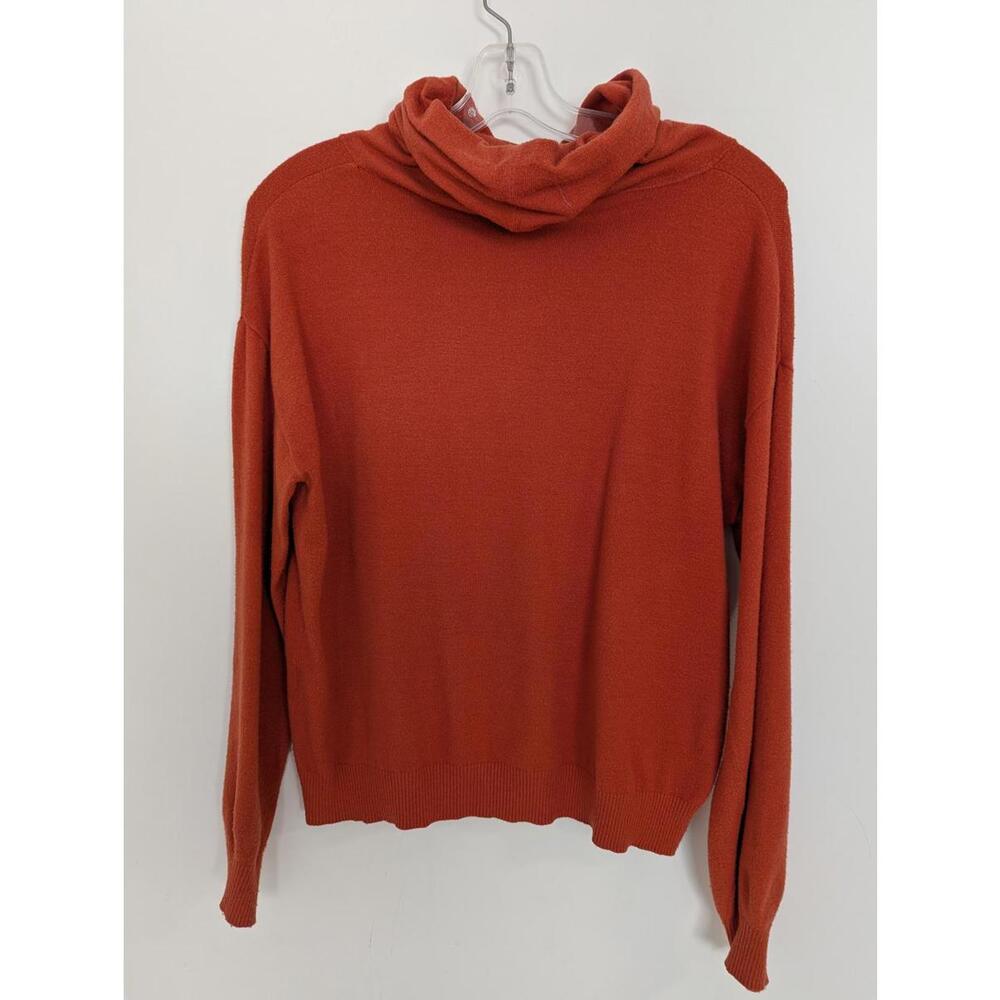 Olsen Women's Cowl Neck Sweater Size XS Fall Oversized Bohemian
